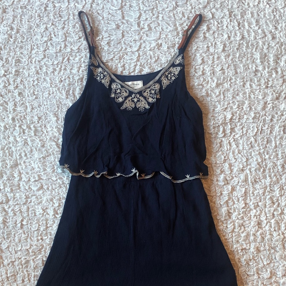 Navy romper
